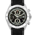 Seiko Men's Black Dial Chronograph Watch