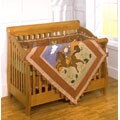 Pony Boy 4-piece Patchwork Crib Set