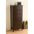 Everett Espresso 6-drawer Tall Chest