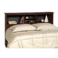Everett Espresso Double/ Queen Storage Headboard