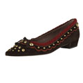 Miu Miu Women's Suede Slip-on Shoes
