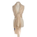 Himalaya Trading Co. Desert Sand Pashmina & Silk Shawl
