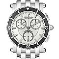 Accutron by Bulova Men's Silver Dial Steel Chronograph Watch