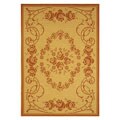 Courtyard Garden Natural Indoor/ Outdoor Rug (2'7 x 5')