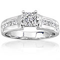 14k White Gold 1ct TDW Princess Diamond Engagement Ring (H-I, SI)