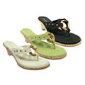 Journee Collection Bamboo Series Cork Sandals