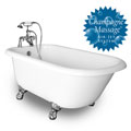 Champagne Trinity Clawfoot Bathtub Package