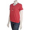 Me Time Crimson Tennis V-neck Tee Shirt
