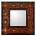Leather Diamonds Mirror (Peru)