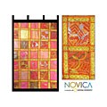 Cotton Sunburst Surprise Wall Hanging (India)