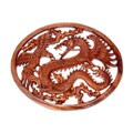 The Eagle vs. the Dragon Wood Panel (Indonesia)