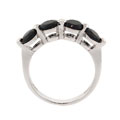 Sterling Silver Sapphire Ring