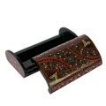 Handmade Etched Floral Lacquer Treasure Box
