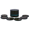 Handmade Etched Lacquer Coasters (Set of 6)