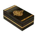 Handmade Gold Leaf Lacquer Jewelry Box