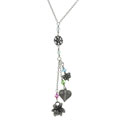 Walk in the Park Charm and Crystal Necklace