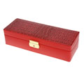 Red Leather 6-slot Watch Box