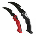 Hookback Red/ Black Lock Folder Knife