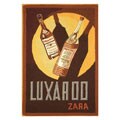 Hand-hooked Vintage Luxardo Poster Wool Rug (2'9 x 4'9)