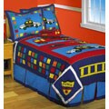 Heroes 4-piece Patchwork Quilt Set (Twin)