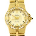 Croton Women's Goldtone Crystal Watch