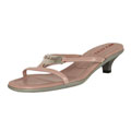 Prada Sport Pink Patent Leather Logo Slides