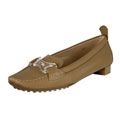 Tod's Tan Suede Penny Loafers