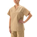 Unisex Reversible Khaki Scrub Top