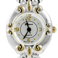 Geneva Platinum Polished Ladies Fashion Watch