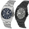 Geneva Platinum Chrono Style Men's Watch