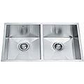 Double Square Stainless Steel Kitchen Sink