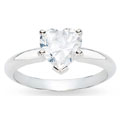 18k White Gold 1-3/4ct TDW GIA Certified Diamond Ring (K, SI2)