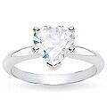 18k Gold 1 1/3ct TDW GIA Certified Diamond Ring (F,SI2)