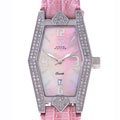 Aqua Master Women's Pink Strap Diamond Watch