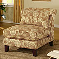 Champagne Circles Slipper Chair