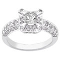 14k White Gold 1-1/6ct TDW Princess Diamond Enagement Ring