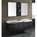Double Contemporary Vanity Set