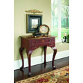 Hand Painted Ruby Red Accent Table