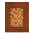 Hand-tufted Talis Wool and Leather Rug (7'9 x 9'9)