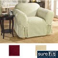 Sure Fit Normandy Damask Washable Chair Slipcover