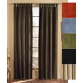 Microsuede 84L x 50W Tab Top Curtain Panel