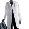 Women's Staff Length Lab Coat with Princess Seam