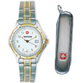 Wenger Standard Issue Women's Watch/ Swiss Army Knife/ Gift Box