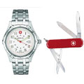 Wenger Swiss Army Knife and Watch Gift Set