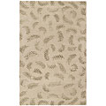 Hand-knotted Agra Fern Wool Rug (8' x 10')