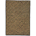 Hand-knotted Agra Lattice/ Leaf Wool Rug (5' x 8')