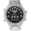 Manhattan by Croton Black Dial Dual Time Watch