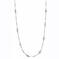 Platinum Diamonds by the Yard Necklace
