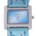 Manhattan by Croton Blue Bead Fashion Watch