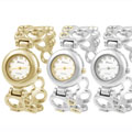 Geneva Platinum Circles Women's Bangle Watch